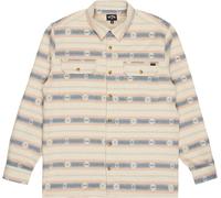 Billabong - Chemise tissé jacquard en flannel - Offshore Jacquard Flannel Oatmeal en Coton - Taille L - Beige Beige L