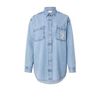 BILLABONG Chemisier 'Down The Coast' écru / bleu clair, Taille XS
