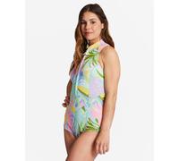 BILLABONG Combinaison en néoprène 'Salty Days' bleu pastel / curry / vert clair / violet clair, Taille L