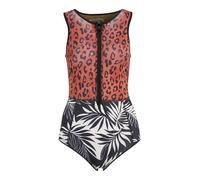 BILLABONG Combinaison en néoprène 'Sista' rouge / noir / blanc cassé, Taille M