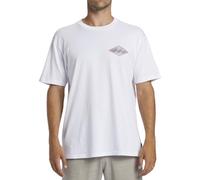 BILLABONG Crayon Wave SS T-Shirt, White, M Men's