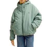 Billabong - Doudoune matelassée à capuche - Fall Camper Puffer Jacket Stormy Seas pour Femme en Nylon - Taille M - Vert Vert M