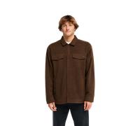 Billabong - Surchemise en polaire et velourss côtelé - Fairbanks Overshirt Dark Cedar pour Homme en Coton - Taille XL - Marron Marron XL