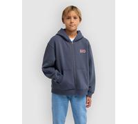 Billabong Foundation Kids Sweat à capuche zippé bleu T12