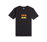Billabong T-shirt Team Wave Garçon Jaune/Orange/Noir Taille 152