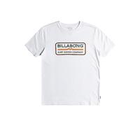 Billabong Garçon Trademark T-Shirt, Blanc, 10 Ans EU