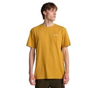 Billabong Haut en Tricot Manches Courtes Arch Crew SS Homme Jaune