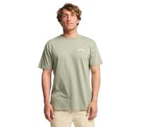 Billabong Haut en Tricot Manches Courtes Arch Crew SS Homme Vert XXL