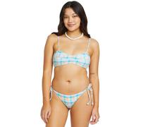 BILLABONG Hauts de bikini 'Check The Waves' azur / vert pastel / prune / orange, Taille 70