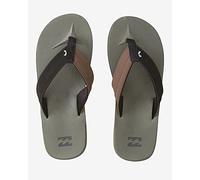 Billabong Homme All Day Impact Tongues, Olive, 42 EU Étroit