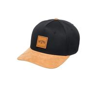 Billabong Homme Stacked Snapback Casquette Newsie, Black/Tan, Taille Unique EU