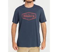 BILLABONG Homme Trademark T shirt, Denim, L EU