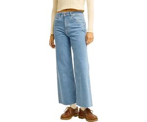 Billabong - Jean évasé en coton - Be Free Denim Pant Surf Spray pour Femme en Coton - Taille 37 - Bleu Bleu 37