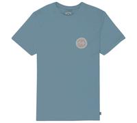Billabong - Kid's Crayon Wave S/S - T-shirt - 146 - washed blue