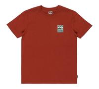 Billabong - Kid's Stamp S/S - T-shirt - 140 - S - brick