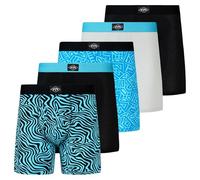 Billabong Lot de 5 caleçons boxeurs performance en microfibre pour homme