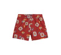 BILLABONG Maillot de bain de sport 'VACAY' bleu fumé / jaune d'or / rouge / blanc, Taille 176