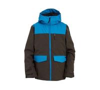 BILLABONG - Manteau de ski junior - anthracite et bleu - 12 ans - Gris anthracite - Garçons 12 ans
