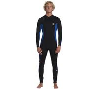Billabong Mens Foil 3/2mm Flatlock Back Zip Wetsuit - Mid Blue - Retention with a High-Stretch Combination