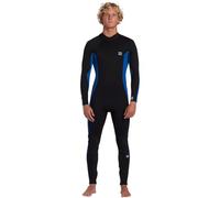 Billabong Mens Foil 4/3mm Back Zip Wetsuit - Mid Blue - Retention with a High-Stretch Combination