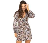 BILLABONG New Dawn Dress, Black Sands, Small Women's