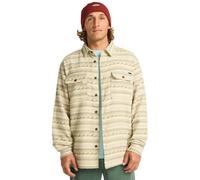 Billabong Offshore Jacquard Long Sleeve Shirt Beige M Homme