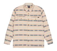 Billabong - Chemise tissé jacquard en flannel - Offshore Jacquard Flannel Oatmeal pour Homme en Coton - Taille M - Beige Beige M