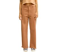Billabong - Pantalon évasé en coton - Free Fall Pant Brownstone pour Femme en Coton - Taille 36 - Marron Marron 36
