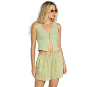 BILLABONG Pantalon 'Summer Sunshine' miel / vert clair / blanc cassé, Taille 40