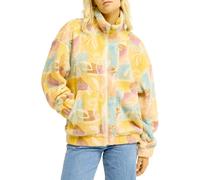 Billabong - Polaire à col montant demi-zippée - First Light White Cap pour Femme - Taille M - Beige Beige M