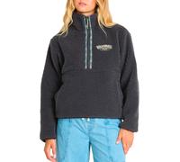Billabong - Polaire à col montant - Horizon Sherpa Mock Neck Black Sands - Taille M - Noir Noir M