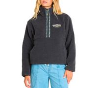 Billabong - Polaire à col montant - Horizon Sherpa Mock Neck Black Sands - Taille S - Noir Noir S