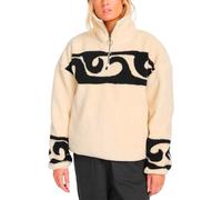 Billabong - Polaire décontractée - Dont You Half Zip Pullover Fleece W White Cap pour Femme - Taille XS - Beige Beige XS