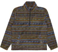 Billabong - Polaire demi-zippée à col montant - Boundary Mock Neck Raven pour Homme - Taille M - Kaki Kaki M