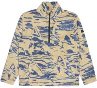 Billabong - Polaire demi-zippée à col montant - Boundary Mock Neck Sand Khaki pour Homme - Taille M - Beige Beige M
