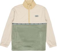 Billabong - Polaire demi-zippée à col montant - Space Lobster Khaki - Taille L - Beige Beige L