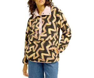 Billabong - Polaire douce à col montant - Switchback Pullover Black Sands pour Femme - Taille XS - Noir Noir XS