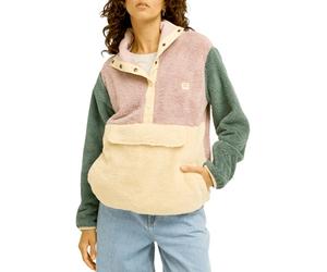 Billabong - Polaire douce à col montant - Switchback Pullover Sea Fog pour Femme - Taille S - Rose Rose S