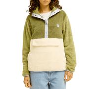 Billabong - Polaire douce à col montant - Switchback Pullover White Cap - Taille S - Kaki Kaki S