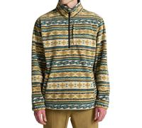 Billabong - Polaire épaisse à col montant zippé - Boundary Mock Neck Desert Print pour Homme - Taille M - Beige Beige M