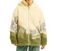 Billabong - Polaire oversize en sherpa - Fun Call Sherpa Oversize Jacket Black - Taille S/M - Beige Beige S/M