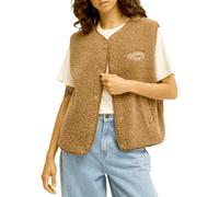 Billabong - Polaire sans manche en sherpa - Be Happy Sherpa Vest Brownstone - Taille M - Marron Marron M