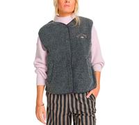 Billabong - Polaire sans manches en sherpa - Be Happy Vest W Black Sands - Taille M - Gris Gris M