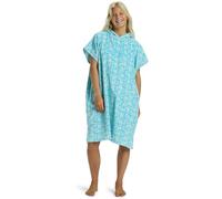 Poncho Billabong Women's Hooded Towel bleu clair blanc femme