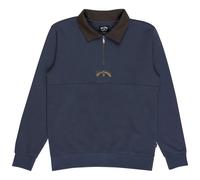 Billabong - Sweat demi- zippé - Winton Half Zip Sweatshirt Ombre Blue en Coton - Taille L - Navy Navy L