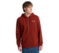 Billabong Arch Full Zip Sweatshirt Rouge M Homme