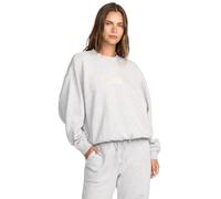 Billabong Pull en Polaire So Sunny Kendal Crew FLC Femme Gris XL