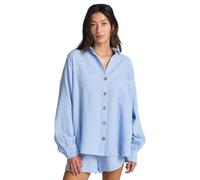 Billabong Pull Swell Blouse Femme Bleu