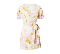BILLABONG Robe 'HOT TROPICS' jaune pastel / olive / abricot / blanc, Taille 34