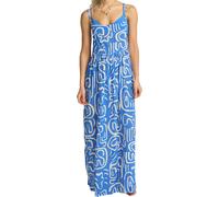 Billabong - Robe longue à dos nu - Juno Maxi Dress True Blue pour Femme - Taille M - Bleu Bleu M
